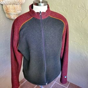 Kuhl Alpaca Fleece Zip Up Sweater Size Large